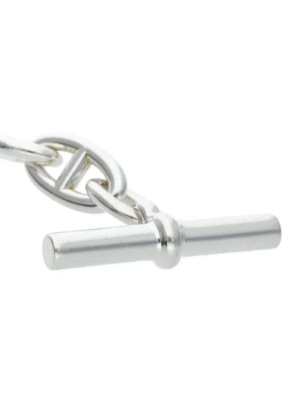 Hermes Chaine D'ancre GM Silver Bracelet